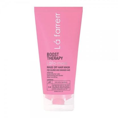 تصویر ماسک مو ترمیم کننده موهای رنگ شده لافارر