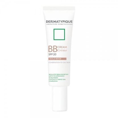 تصویر بی بی کرم بژ طلایی SPF20 درماتیپیک