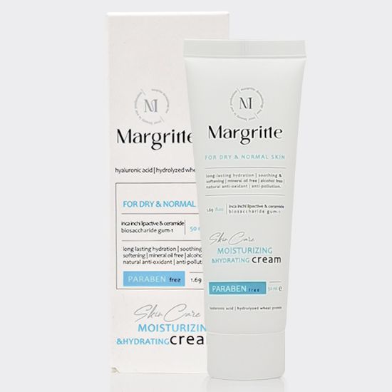 تصویر کرم مرطوب کننده و آبرسان مناسب پوست معمولی و خشک مارگریت