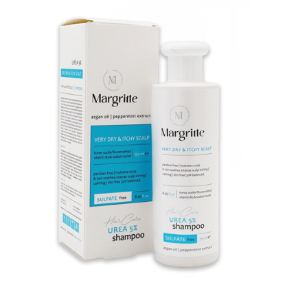 تصویر شامپو بدون سولفات اوره 5 درصد مارگریت | 250 میل